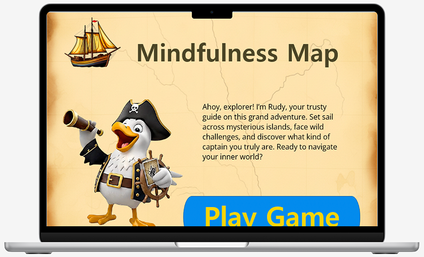 Demo of Mindfulness Map Game